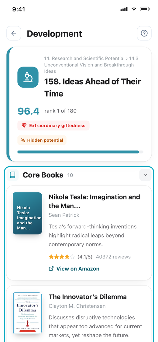 Talent development knowledge base