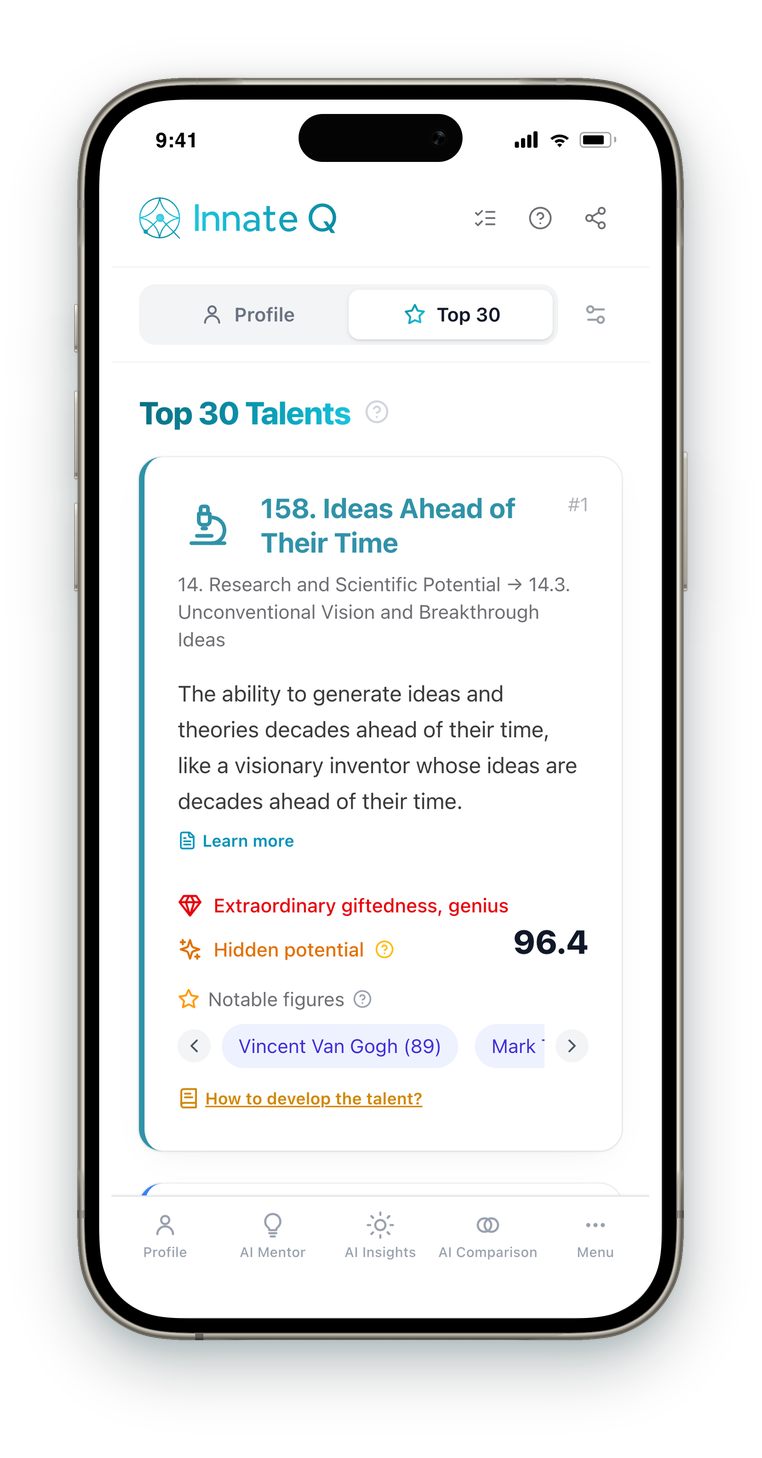 Innate Q — top talents